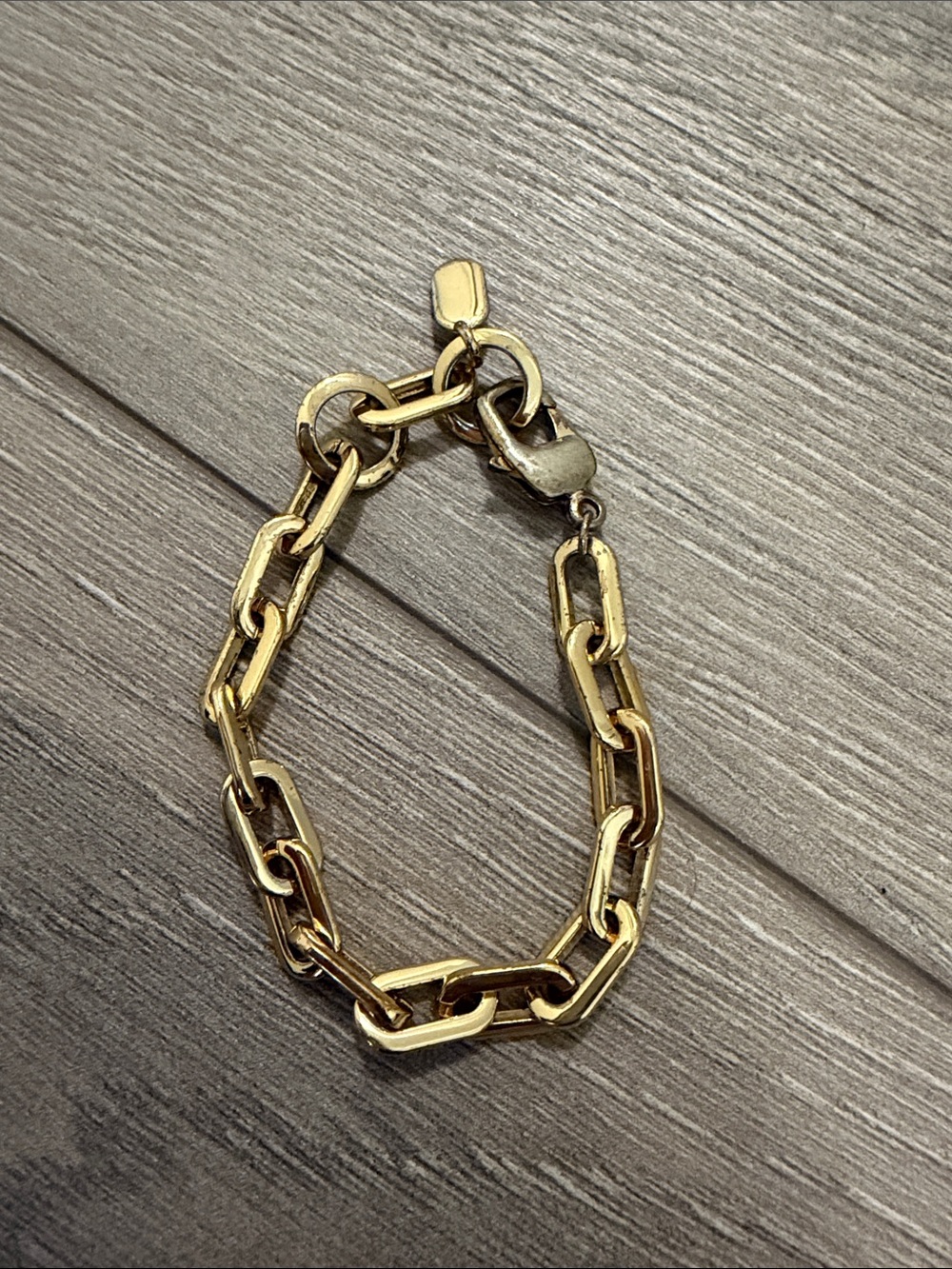 Gold Link Chain Bracelet JENNY BIRD
